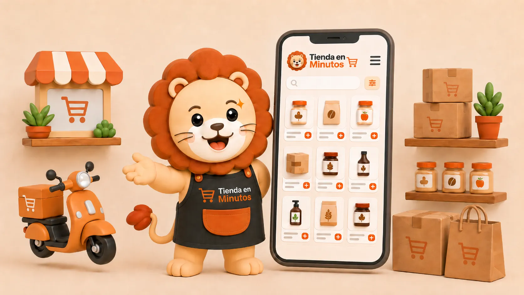 Un catálogo online con la dirección de tu tienda
